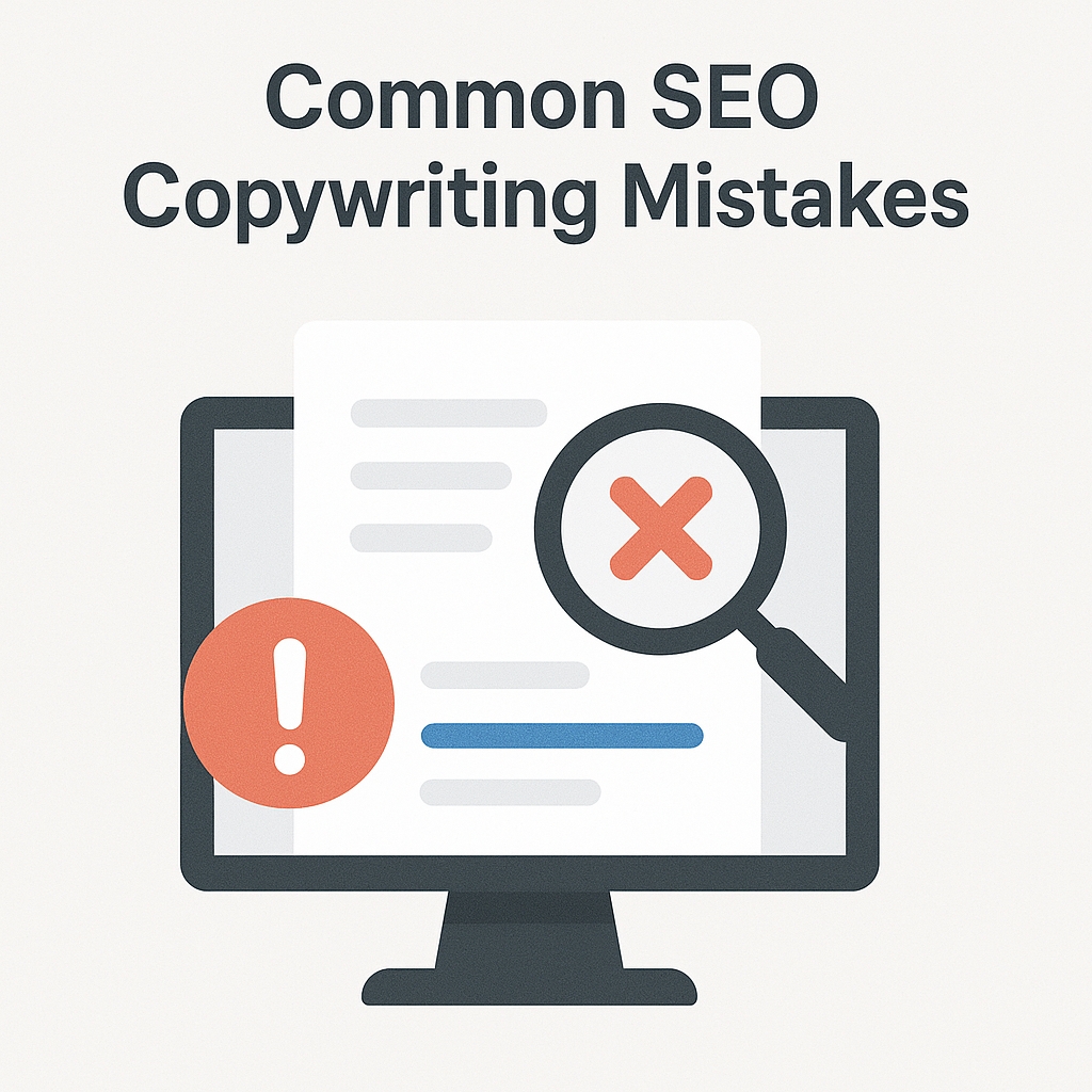 6. Често срещани грешки в SEO копирайтинга