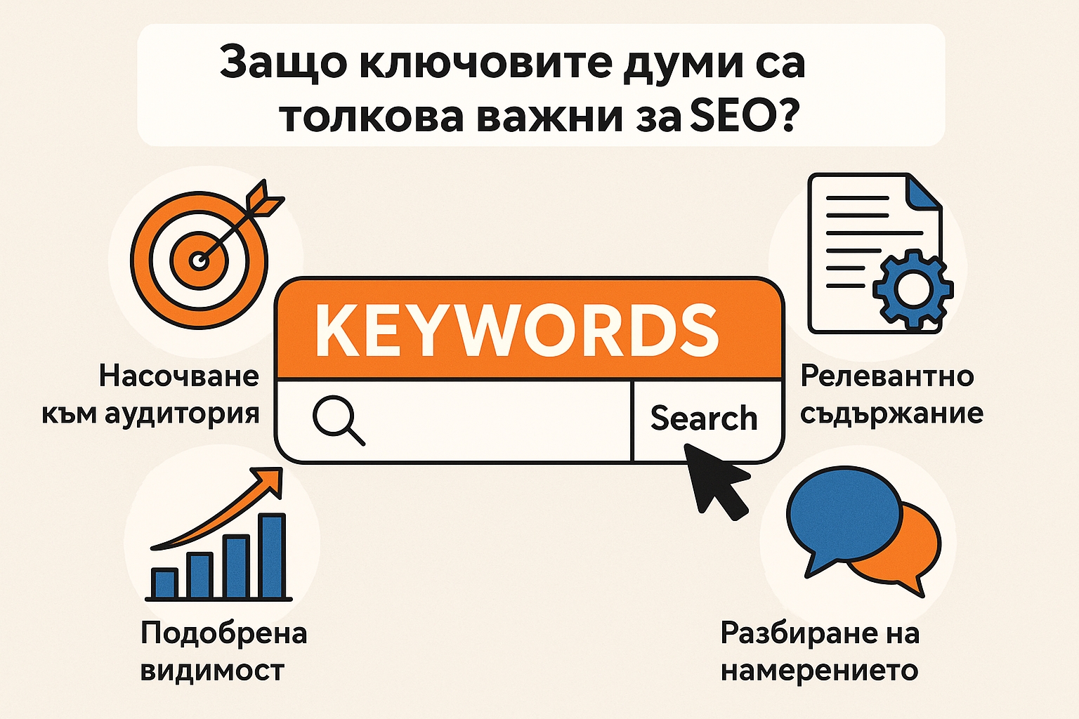 2. Защо ключовите думи са толкова важни за SEO?